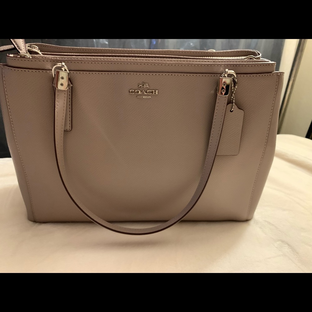 Authentic Coach Bag Tan Color, Business Women at Work